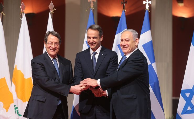 Греция, Кипр и Израиль планируют построить Восточно-Средиземноморский газопровод