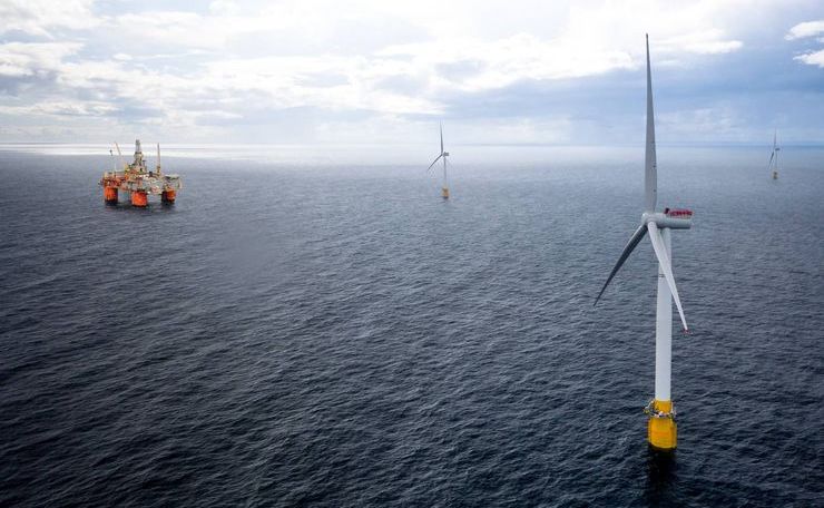 В Северном море будет построена установка по производству водорода, работающая на энергии ветра