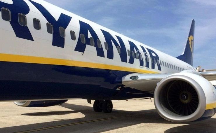 Ryanair уменьшает количество полетов в Италию на 25%