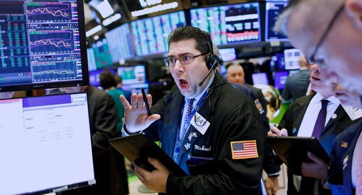 Американская биржа закрылась рекордным падением 